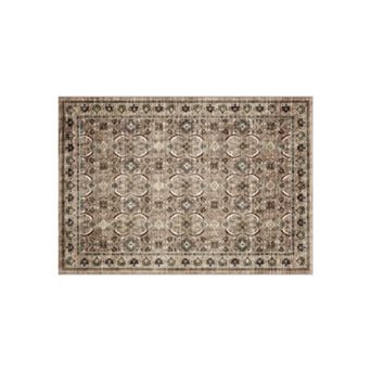 Area Rugs Washable Vintage Boho Area Rug Non-Slip mark-Resistant Carpet for Living Room Bedroom