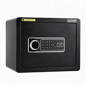 Garvee 1.2 Cu Ft Safe Box Fireproof Waterproof, Home Safe for Jewelry, Valuables