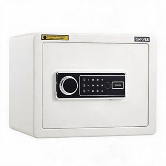 Garvee 1.2 Cu Ft Safe Box Fireproof Waterproof, Home Safe for Jewelry, Valuables