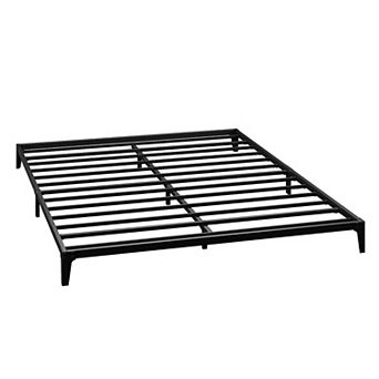 Heavy Duty Metal Steel Slat Platform Bed Frame,Mattress Foundation ,Noise Free,Easy Assembly