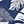Dark Blue White