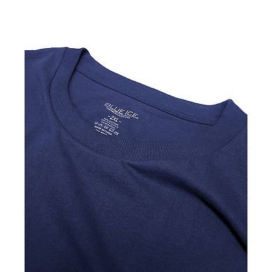 Blue Ice Women's Loose Fit Short Sleeve Crew Neck Solid Tee-2 Pack