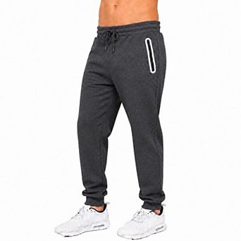 Blue Ice Men's Fleece-Lined Jogger With Heat Seal Zipper Side Pockets