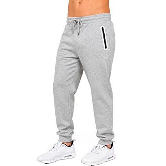 Blue Ice Men's Fleece-Lined Jogger With Heat Seal Zipper Side Pockets
