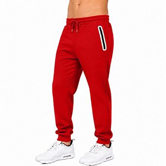 Blue Ice Men's Fleece-Lined Jogger With Heat Seal Zipper Side Pockets