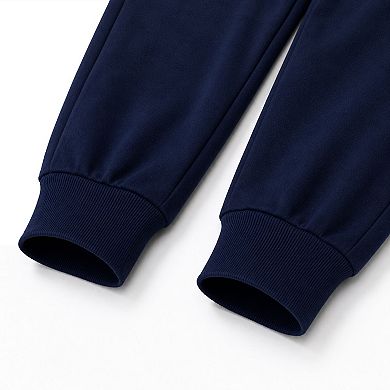 Blue Ice Men's Fleece-Lined Jogger With Heat Seal Zipper Side Pockets -3 Pack