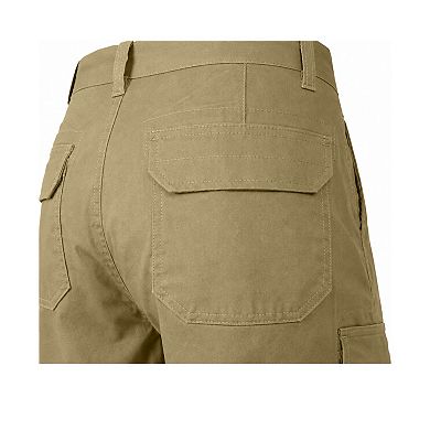Blu Rock Men's Cotton Flex-Stretch Cargo Shorts-5 Pack