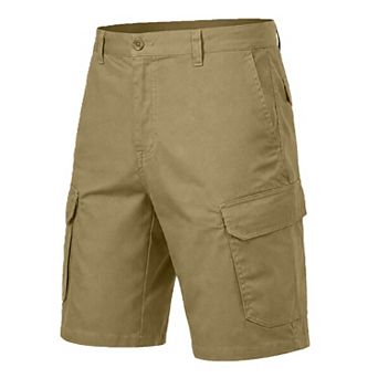Blu Rock Men's Cotton Flex-Stretch Cargo Shorts