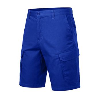 Blu Rock Men's Cotton Flex-Stretch Cargo Shorts