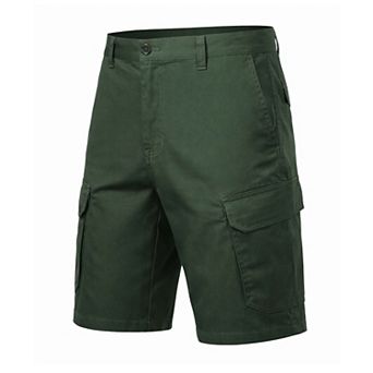 Blu Rock Men's Cotton Flex-Stretch Cargo Shorts