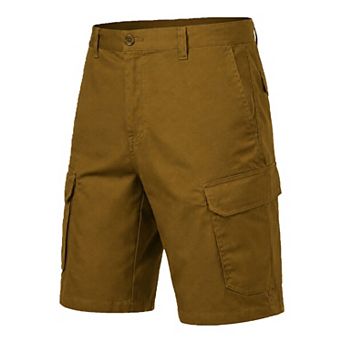 Blu Rock Men's Cotton Flex-Stretch Cargo Shorts