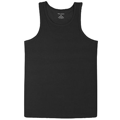 Blu Rock Men's Micro Waffle Knit Heavyweight Sleeveless Tank Top