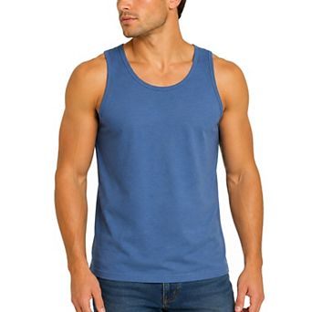 Blu Rock Men's Micro Waffle Knit Heavyweight Sleeveless Tank Top