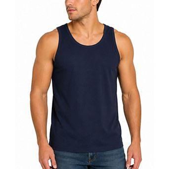 Blu Rock Men's Micro Waffle Knit Heavyweight Sleeveless Tank Top
