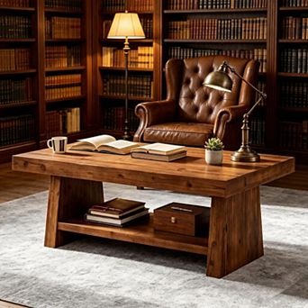 Rustic End Table for Bedroom