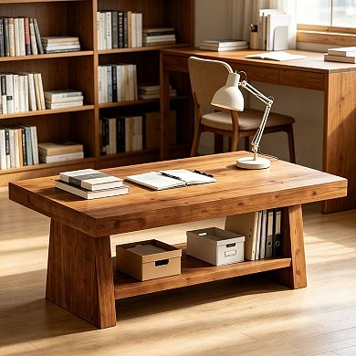 Rustic End Table for Bedroom