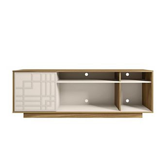 Trikiousd Contemporary TV Stand for TVs Up to 70 Inch Floating Base Design