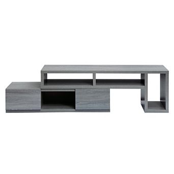 Trikiousd Adjustable Expandable TV Stand for TVs Up to 65 Inch with Drawers