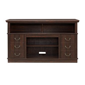 Trikiousd Retro TV Stand with Storage for TVs up to 65"