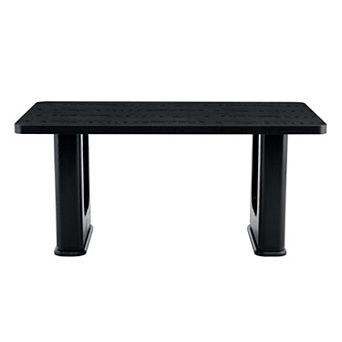 Trikiousd Large Dining Table with U-shaped Table Legs