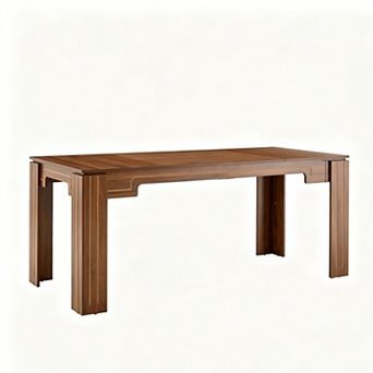 Trikiousd Large Rectangular Dining Table for 6-8 People