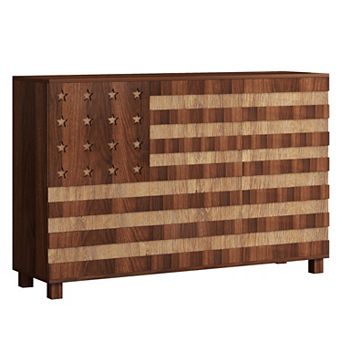 Trikiousd Buffet Sideboard Entryway Storage Cabinet Living Room TV Cabinet Bedroom Dresser