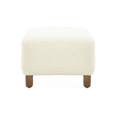 Trikiousd Rectangular Bench Entryway Shoe Bench Ottoman