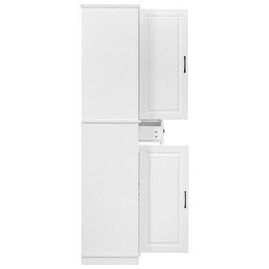 Trikiousd Tall Kitchen Pantry Cabinet Cupboard Storage Cabinet