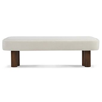 Trikiousd Upholstered Bench Bedroom Entryway Footstool