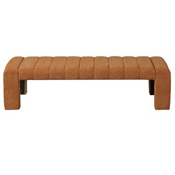Trikiousd Modern Upholstered Bench