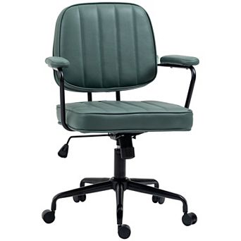 Trikiousd Adjustable Height Home Office Chair with Tilt Function and Swivel Wheels