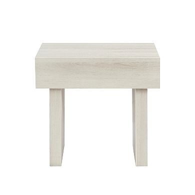Trikiousd Modern Accent End Table with Sleek Minimalist Design