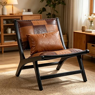 Trikiousd Mid Century Lounge Accent Chair Scandinavian Indoor Side Chair