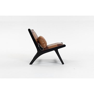 Trikiousd Mid Century Lounge Accent Chair Scandinavian Indoor Side Chair