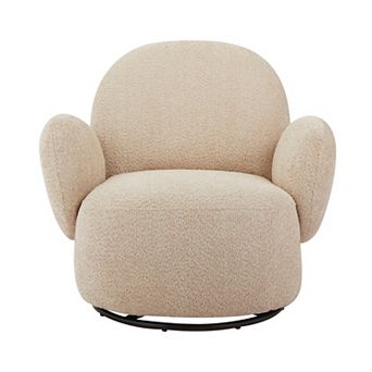 Trikiousd Swivel Accent Chair Upholstered Lounge Chair