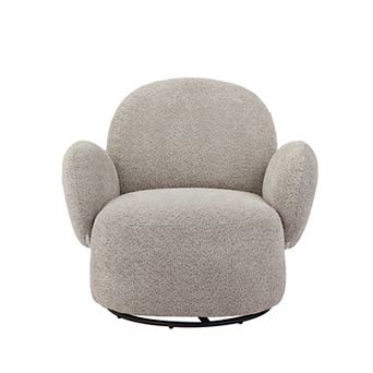 Trikiousd Swivel Accent Chair Upholstered Lounge Chair