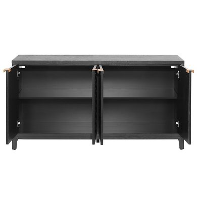 Trikiousd 59" 4 Door Sideboard Cabinet