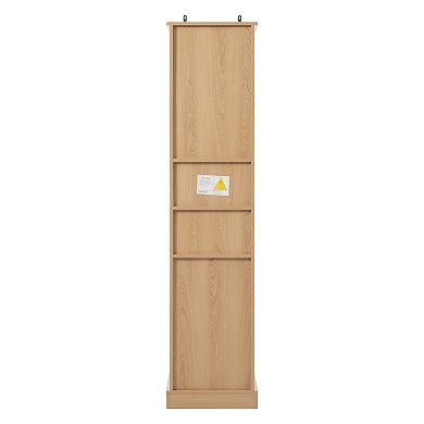 Trikiousd Freestanding Bathroom Storage Cabinet Tall Cabinet