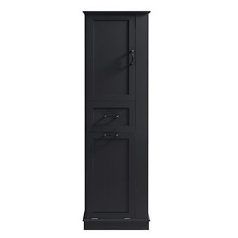 Trikiousd Bathroom Tall Cabinet Floor Cabinet Home Storage Organization