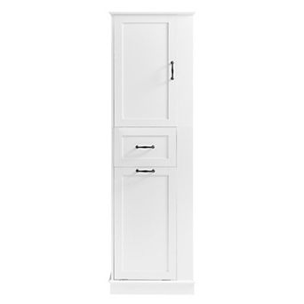 Trikiousd Bathroom Tall Cabinet Floor Cabinet Home Storage Organization