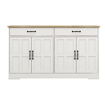 Trikiousd Large Storage Cabinet Sideboard
