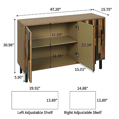 Trikiousd Accent Sideboard Cabinet