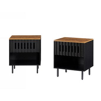 Trikiousd Nightstands Set of 2 Bedside Table