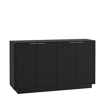Trikiousd Storage Sideboard Floor Cabinet