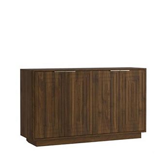 Trikiousd 4-Doors Sideboard Accent Cabinet Entryway Floor Cabinet TV Console