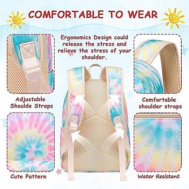 Kids Preschool Backpack for Girls, Lightweight School Bookbag