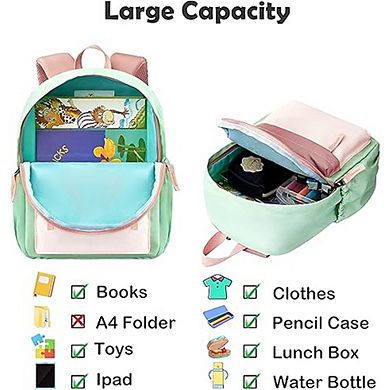 Kids Mini Backpack for Preschool and Travel Use, Lightweight Bag