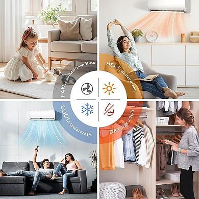 12000BTU 230V Mini Split Air Conditioner & Heater