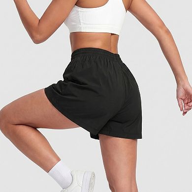 Women's High Waisted Running Shorts with Pockets Lightweight Athletic Shorts