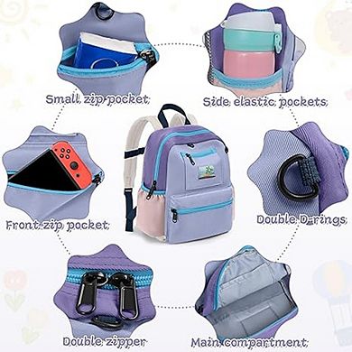 Girls Backpack Kindergarten Elementary School Bookbag Lightweight Durable for Kids